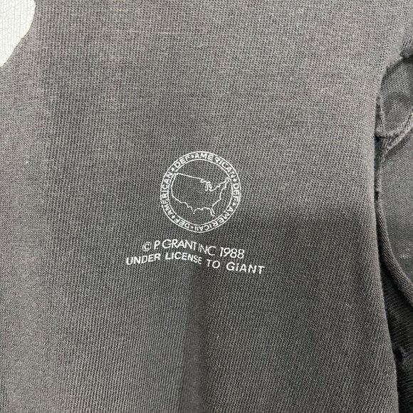 Vintage Danzig 1988 Band Tee Stedman Super Hi-Cru Made in USA Thrashed LARGE - Picture 3 of 11